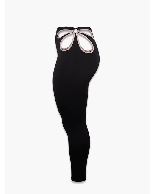 Savage X Blue Flower Pop Cutout Leggings