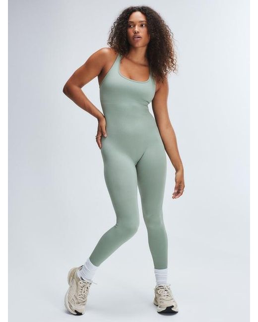 Savage X Green Seamless Sport Jumpsuit