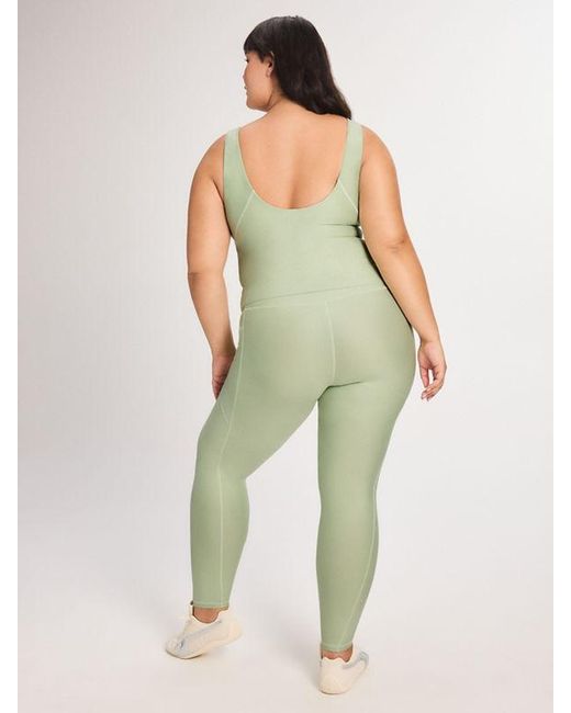 Savage X Green Supple Flex High-waist Side Pocket Legging