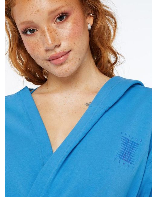 Savage X Blue Forever Savage Short Dressing Gown