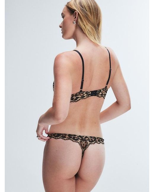 Savage X Black On The Prowl Unlined Lace Balconette Bra