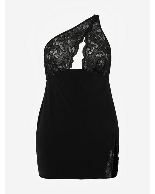 Savage X Purple Lace Flow Slip Dress