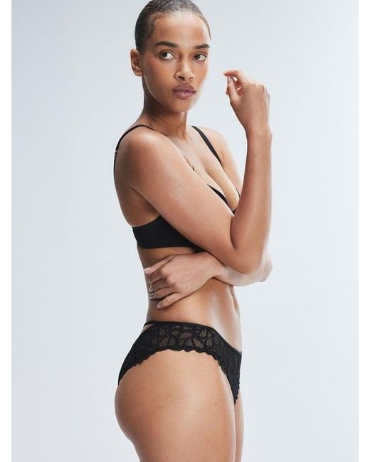 Savage X Green Savage Not Sorry Half-cup Plunge Bra With Lace