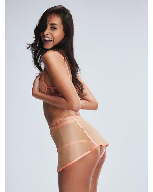 Savage X Multicolor Neon Nights Half Slip