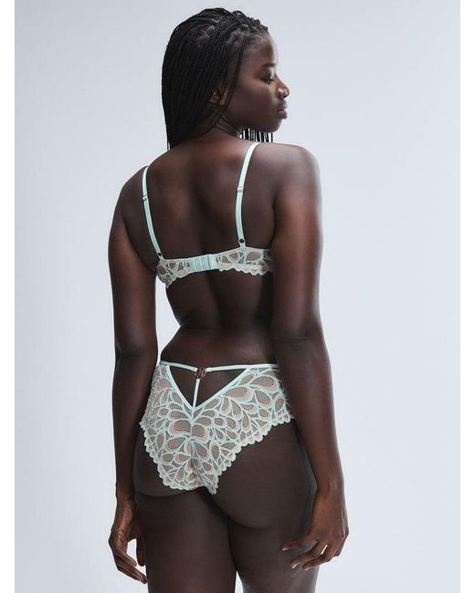 Savage X Blue Savage Not Sorry Unlined Lace Balconette Bra
