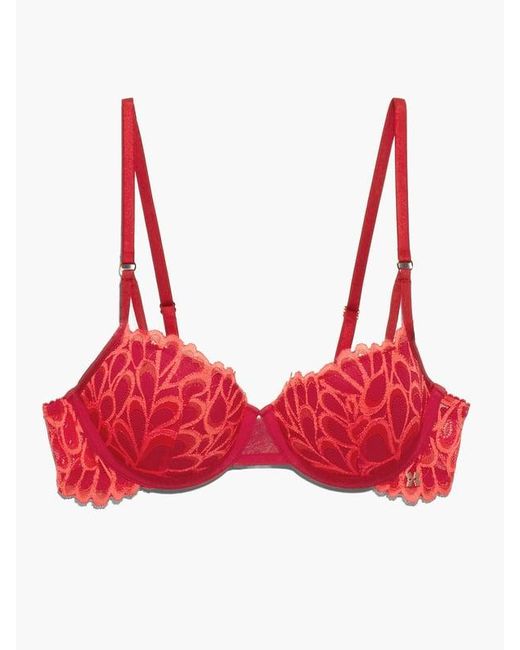 Savage X Multicolor Savage Not Sorry Lightly Lined Lace Balconette Bra