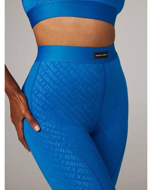 Savage X Blue Flow High-waist Legging