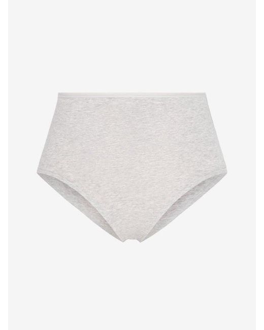 Savage X Blue Cotton Essentials Brief Knickers
