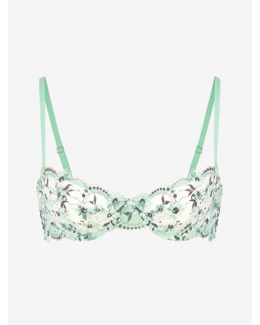 Savage X Green Daisy Darling Lace Unlined Balconette Bra