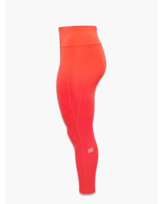 Savage X Red Sky-hi Logo Patch Super High-waist Pocket Leggings