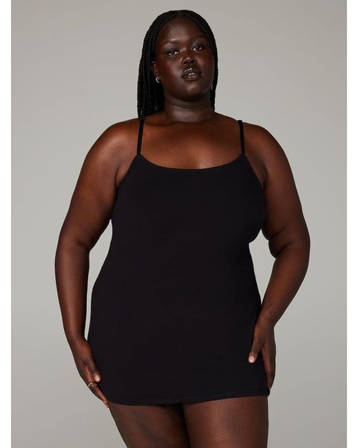 Savage X Black Cotton Essentials Slip