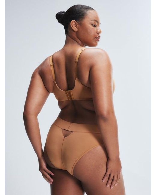 Savage X Brown Soft N' Savage Unlined Demi Bra