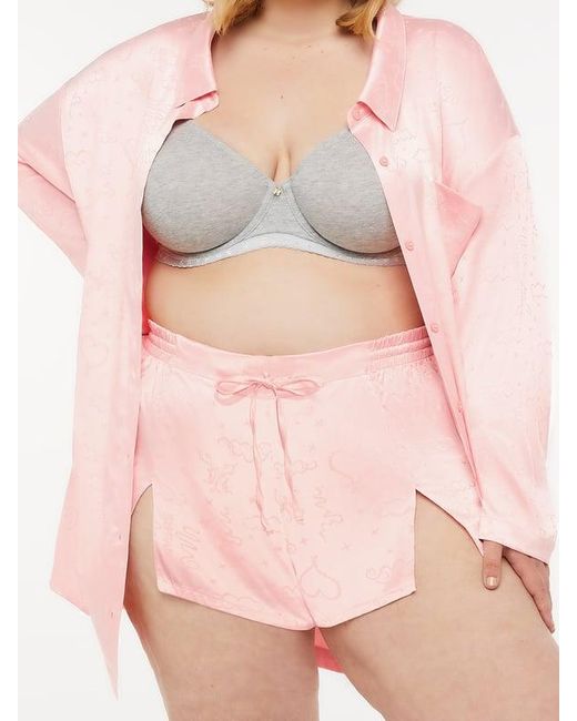 Savage X Pink Heavenly Satin Sleep Short