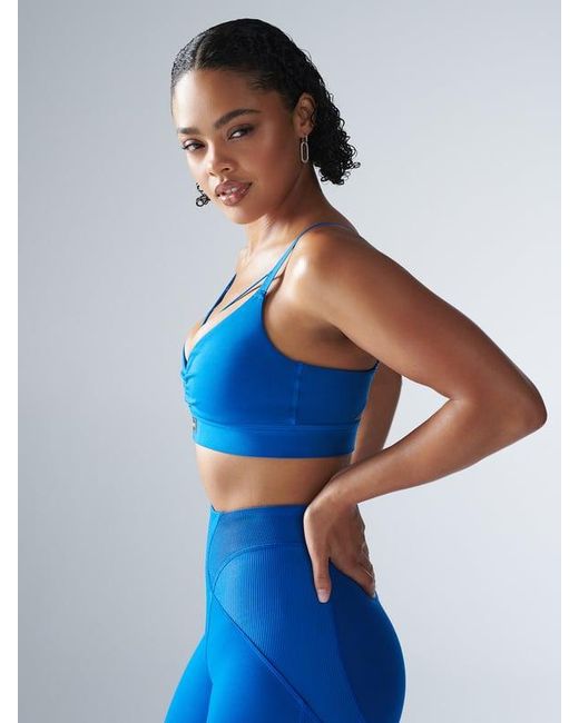 Savage X Blue Curve Alert Medium-impact Sports Bra
