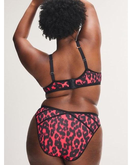 Savage X Pink City Kitty High-leg Bikini Knickers