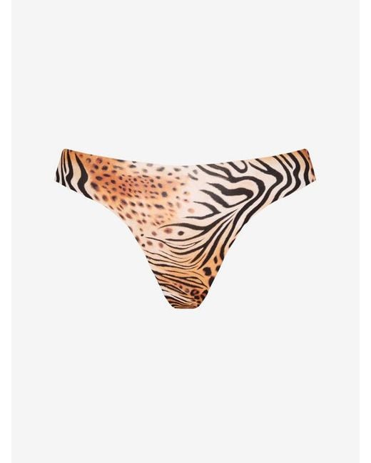 Savage X Brown No-show Thong