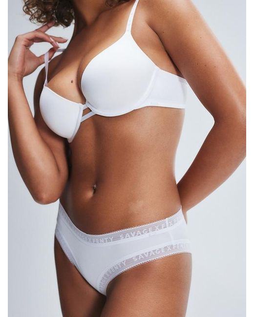 Savage X White New Microfiber T-shirt Bra