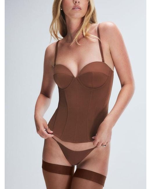 Savage X Brown Centre Fold Corset