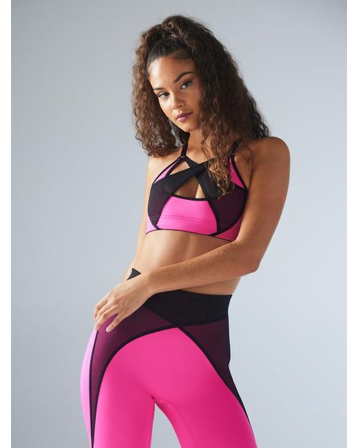 Savage X Pink X Mesh Medium-impact Sports Bra