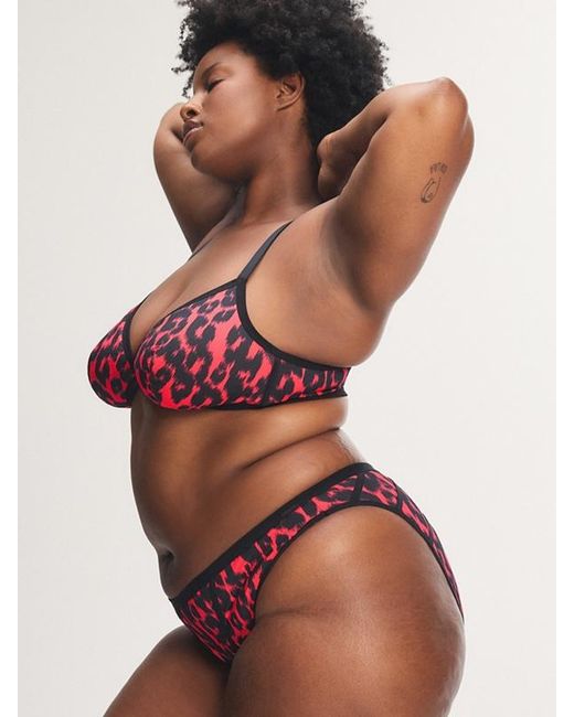 Savage X Pink City Kitty High-leg Bikini Knickers
