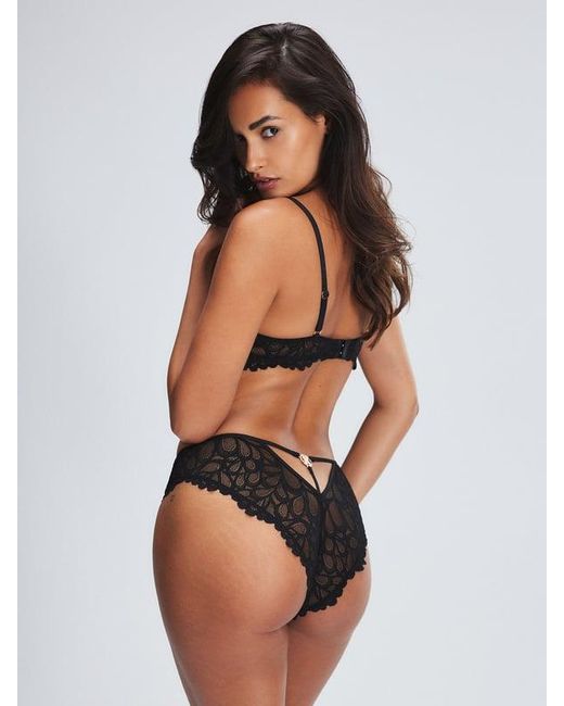 Savage X Black Savage Not Sorry Lace Cheeky Panty