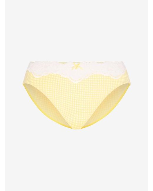 Savage X Brown Swirly Girly Hipster Knickers