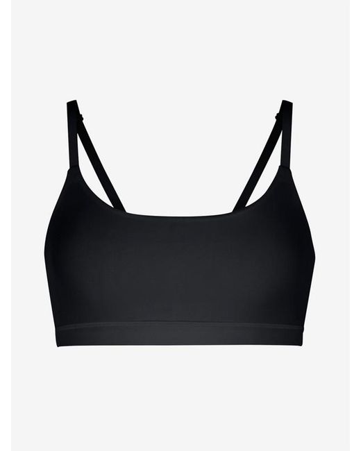 Savage X Black Supple Flex Low-impact Scoop-neck Sports Bra