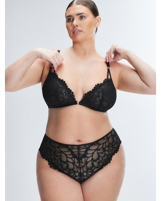 Savage X Black Savage Not Sorry Lace Cheeky Panty