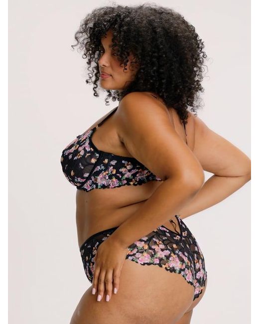 Savage X Black Savage Not Sorry Lace Cheeky Knickers