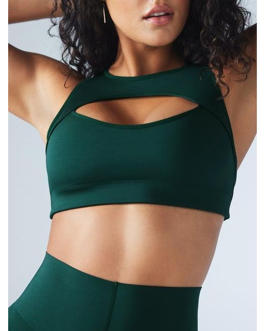 Savage X Green Hotline Medium-impact Sports Bra