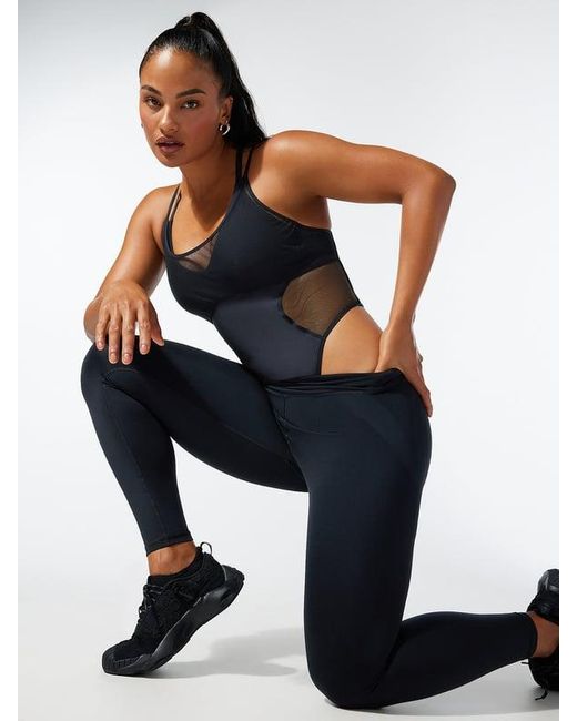 Savage X Blue 1-on-1 Bodysuit