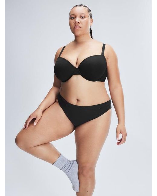 Savage X Blue Cotton Essentials Classic Cheeky Knickers