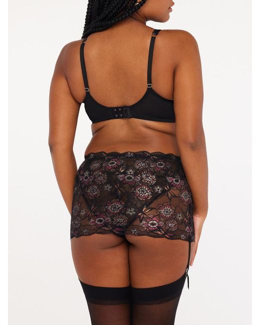 Savage X Black Nymph Nouveau Lace Suspender Skirt