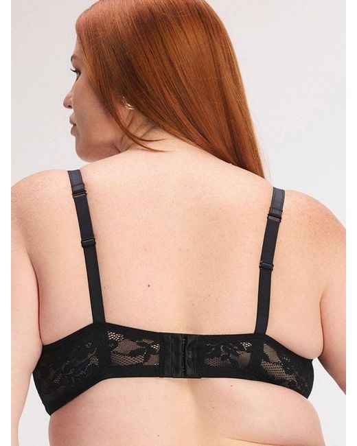 Savage X Black Luxe Lace Full Coverage Bra