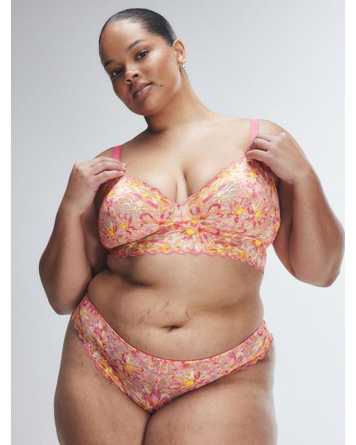 Savage X Pink Sunray Lace Thong