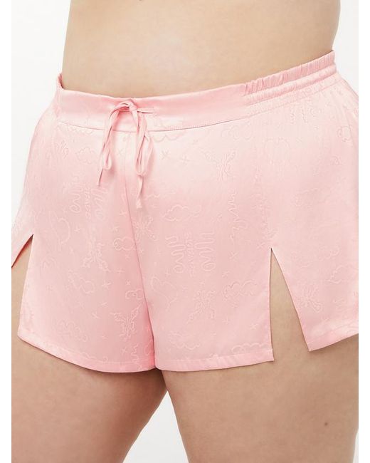 Savage X Pink Heavenly Satin Sleep Short