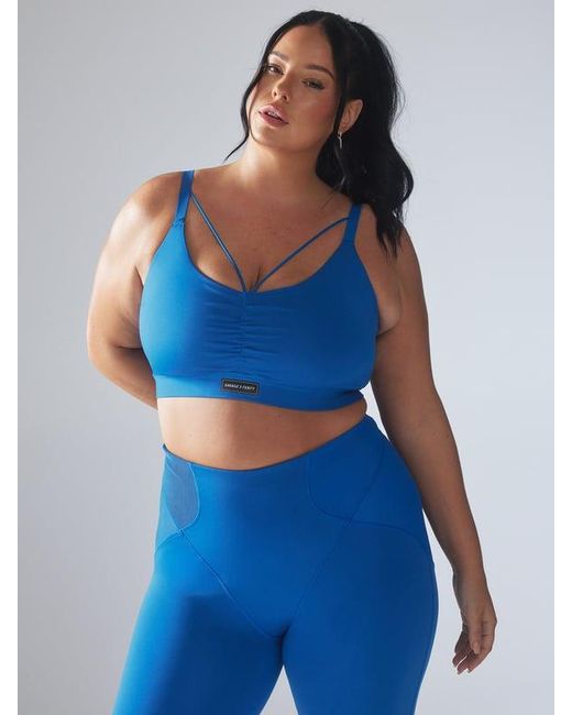 Savage X Blue Curve Alert Medium-impact Sports Bra
