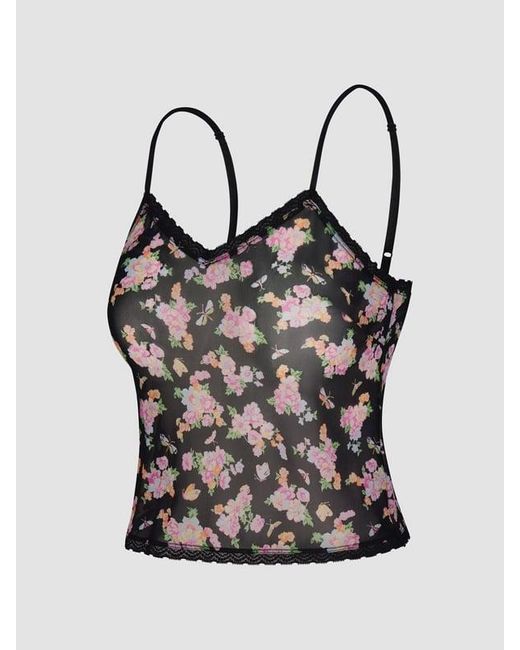 Savage X Black Mesh Sleep Cami