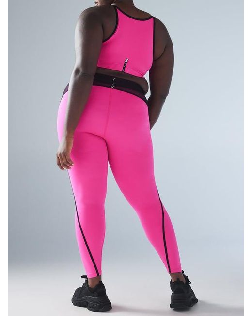 Savage X Pink X Mesh High-waist Leggings