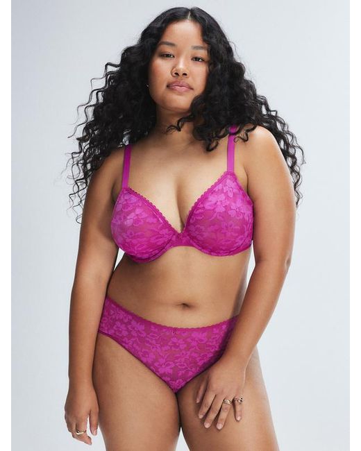 Savage X Pink Lavish Lace Hipster Panty