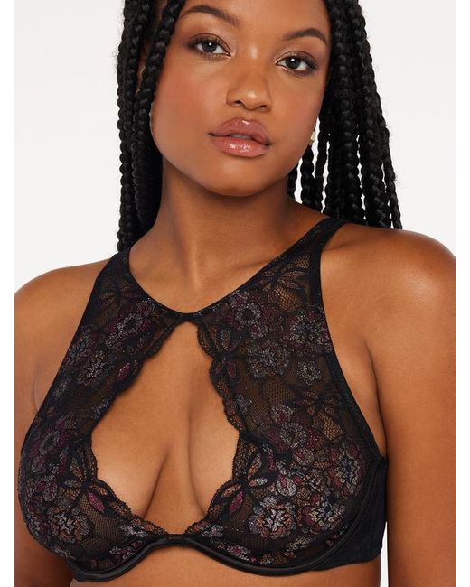 Savage X Black Nymph Nouveau Lace Unlined Bra
