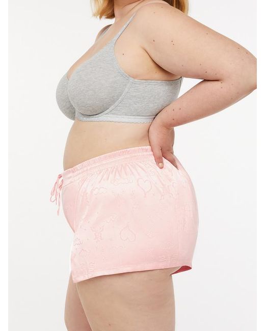 Savage X Pink Heavenly Satin Sleep Short