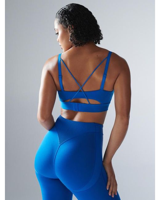 Savage X Blue Curve Alert Medium-impact Sports Bra