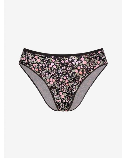 Savage X Gray Cotton Essentials Cheeky Knickers