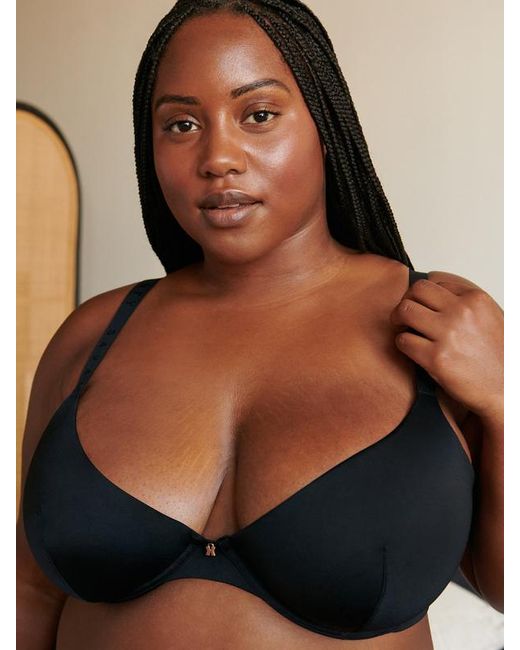 Savage X Black Core Microfiber Unlined Bra