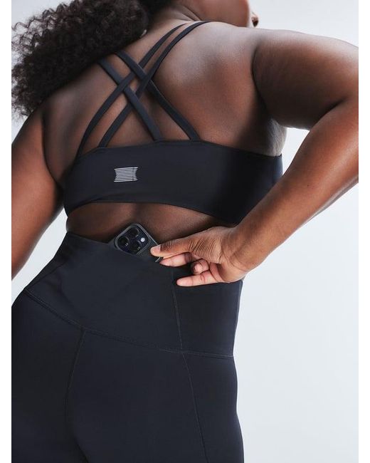 Savage X Black On Rihpeat Low-impact Sports Bra
