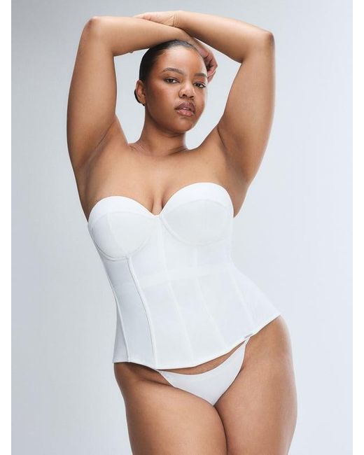 Savage X White Centre Fold Corset