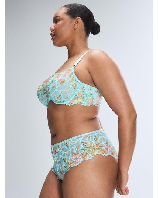 Savage X Blue Savage Not Sorry Unlined Lace Balconette Bra