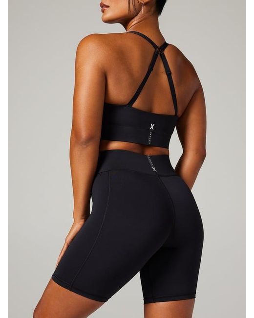 Savage X Black Band-it High-waist Bike Shorts