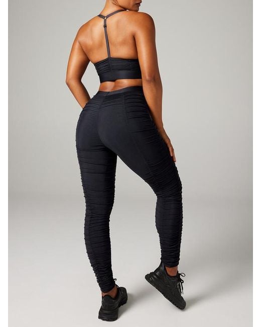High rise shop mesh leggings